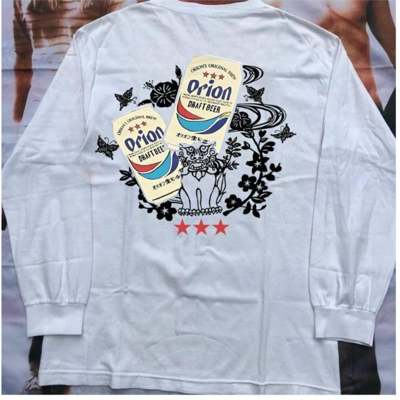 Bia Orion 2026 phong cách mới cotton orion bia nam nữ tay dài