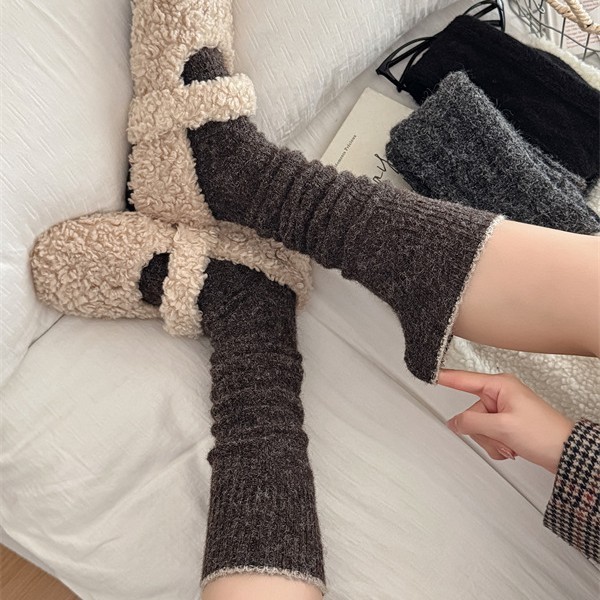 Mùa Thu Đông Áo Len JK Retro Màu Nâu Phong Cách Hàn Quốc