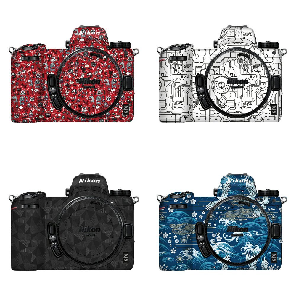 Chú lừa đi bộ Thích hợp cho Nhãn dán máy ảnh Nikon Z62 Z72 Z6II / Z7II Phim bảo vệ Nhãn dán màu trọn