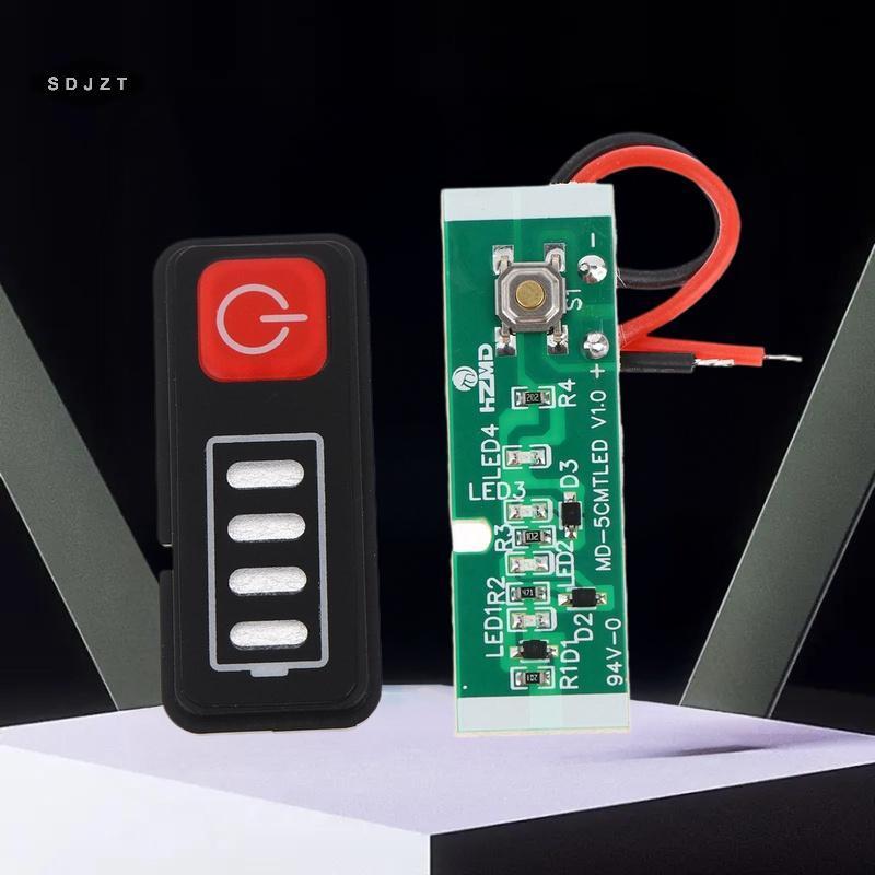 < SDJZT > 1 / 3 / 5 Cái 5S 18V 21V Li-Battery Màn Hình Hiển Thị Điện Bảng Màn Hình LED Máy Khoan Điệ