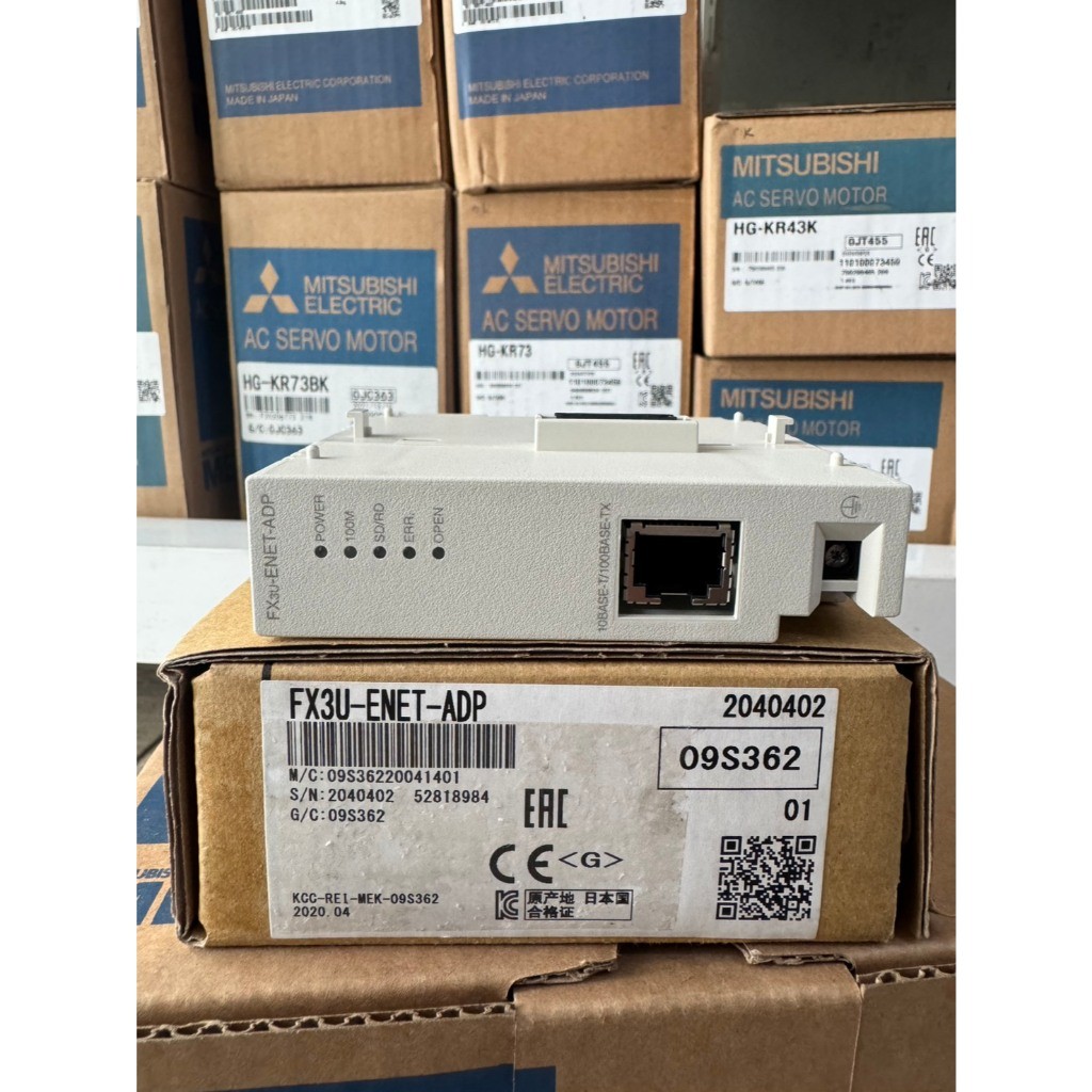 Giao tiếp Ethernet Mitsubishi: FX3U-ENET-ADP Hoàn Toàn Mới (Hàng Order)
