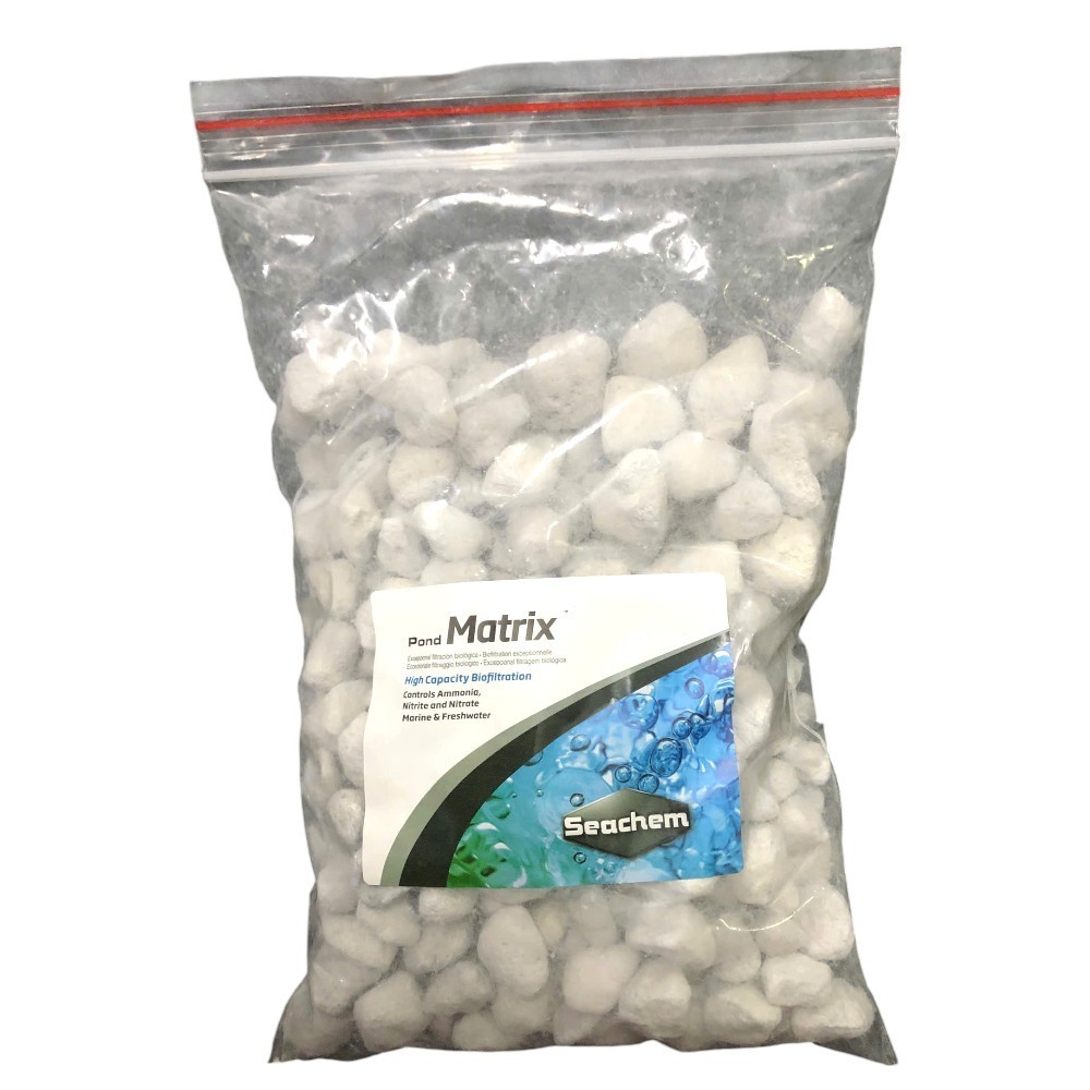 1 Lit matrix pond + Túi Lưới Matrix Seachem Pond 1 Lít Kèm Túi Lọc – Vật Liệu Lọc Cao Cấp Cho Hồ Cá,