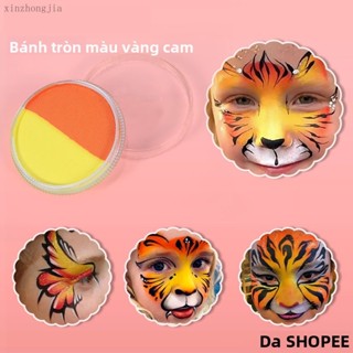  Mẫu bán chạy nhất Anka Bella marker 30g Bánh tròn lát hai màu đơn Màu bí ngô Kem sơn  toan vẽ tranh 