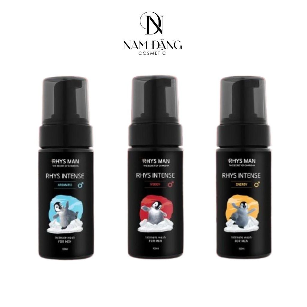Bọt vệ sinh nam giới RHYS MAN Rhys Intense 100ml