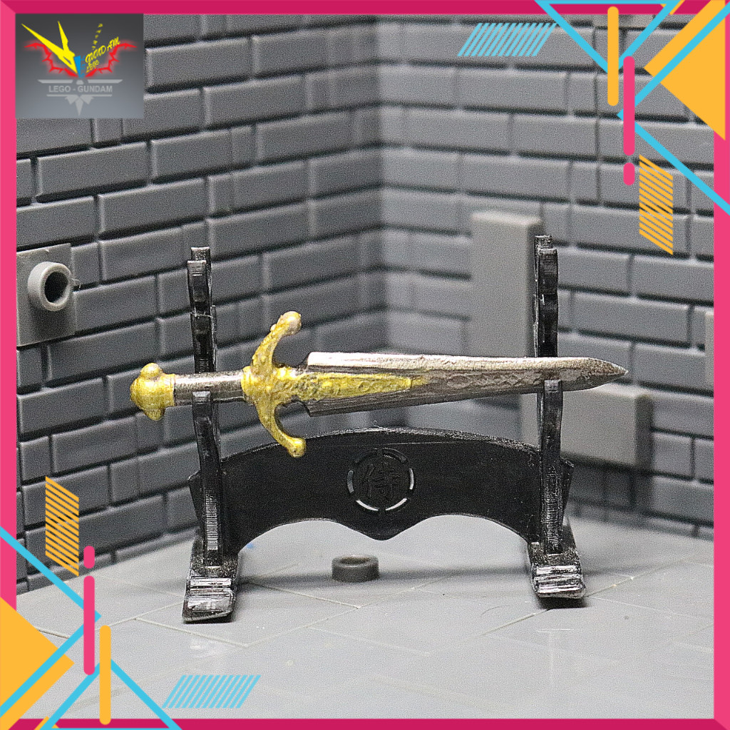 N168 Phụ Kiện In 3D Custom Tương Thích Lego Kiếm Elder Ring