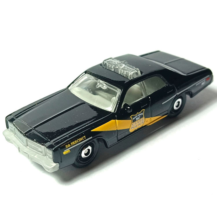 MATCHBOX MATCHBOX DODGE MONACO Xe Cảnh Sát Màu Đen Đặc Biệt Hiếm DODGE MONACO
