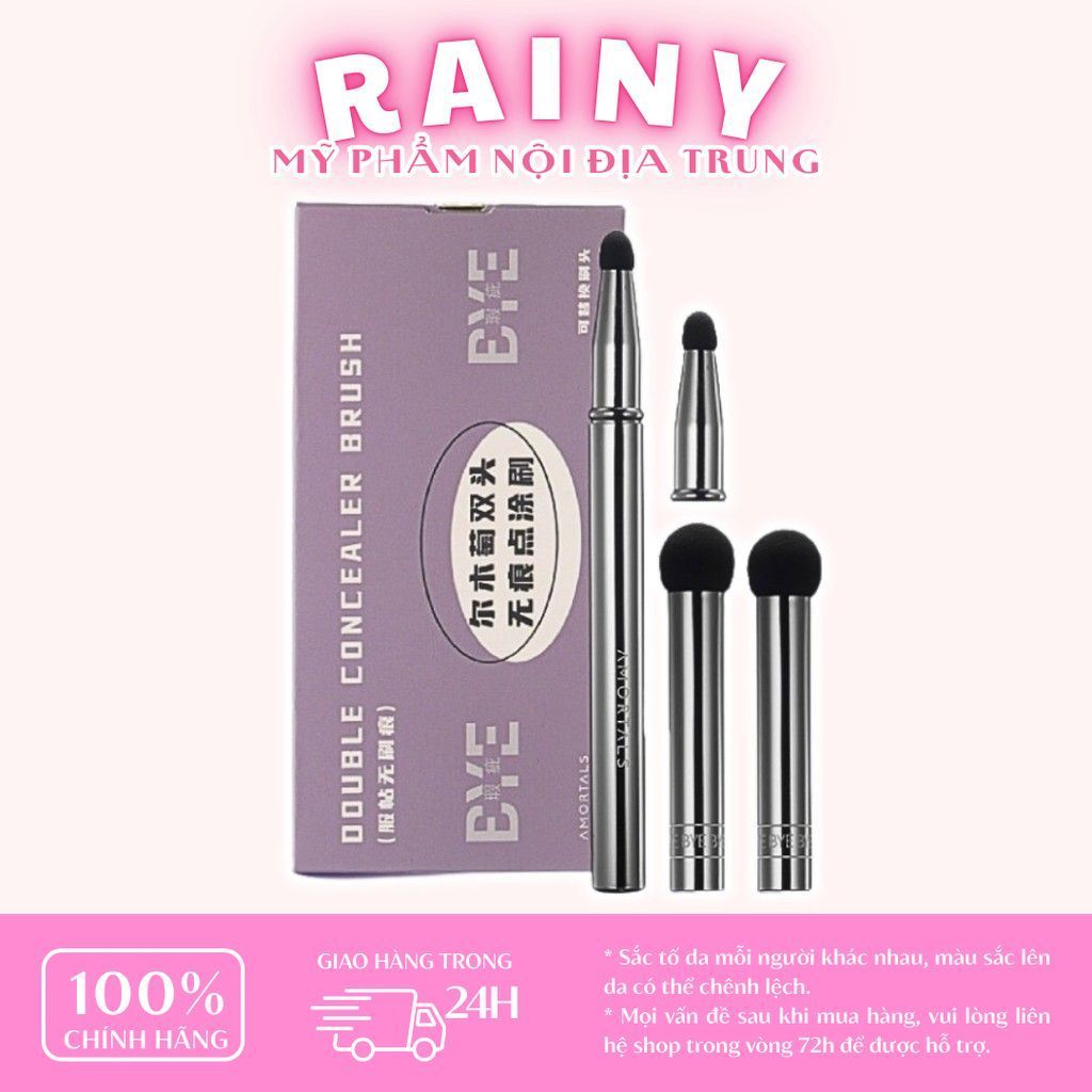 [AMORTALS] Cọ mút che khuyết điểm 2 đầu Amortals