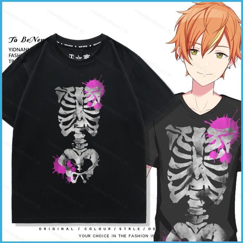 Áo Thun Anime Shinonome Akito từ Project Sekai - Thiết kế màu sắc sinh động, phù hợp mùa hè