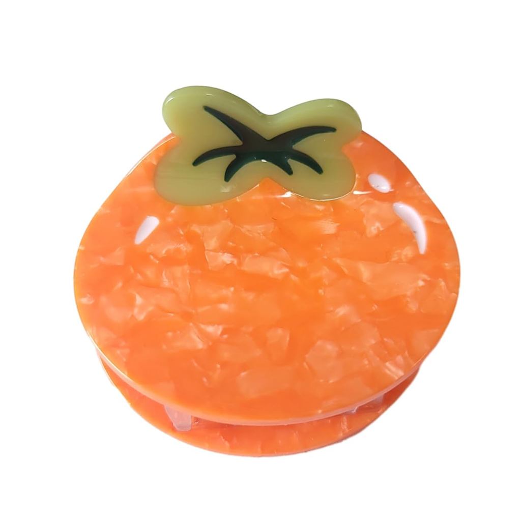 Kẹp tóc hồng cam, Kẹp móng vuốt Acetate, Kẹp tóc cho nữ