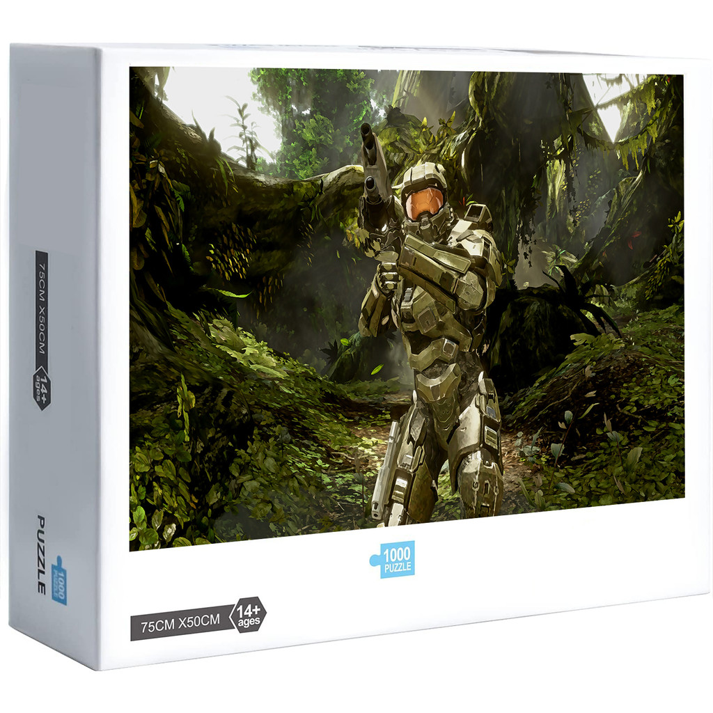 Mới Halo 4 Nvidia Ansel 300 500 1000 Miếng Ghép Hình Trò Chơi Trang Trí Nhà Cửa Game D