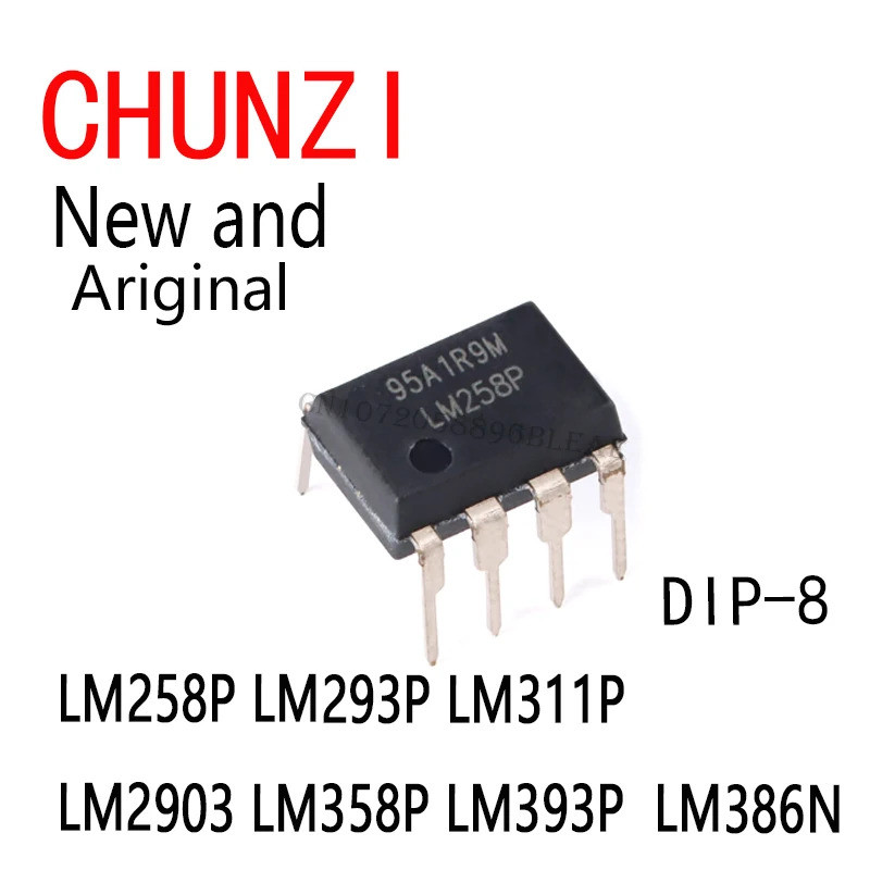 10 Chiếc Mới Và Chính Hãng DIP-8 LM258P LM293P LM311P LM2903 LM358P LM393P LM386N DIP-14 LM2901 LM29