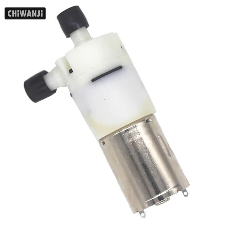 Chiwanji 370 Motor DC 12V Máy hút chân không siêu nhỏ Bơm hút áp suất cao