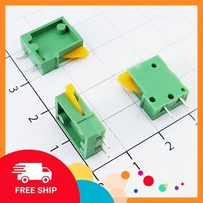 [10 Cái]- KF141-2.54-1-V Terminal Block 1 Tiếp Điểm Cắm Dây Dọc 2.54mm 150V 2A