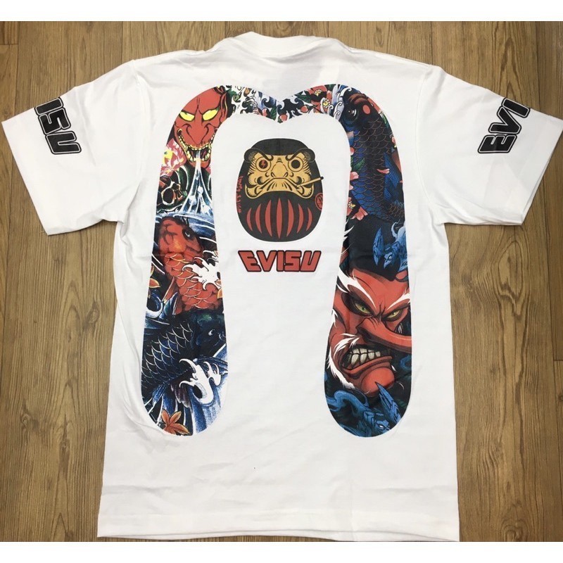 Áo Thun Nữ Evisu 100% Cotton, Chất Lượng Cao