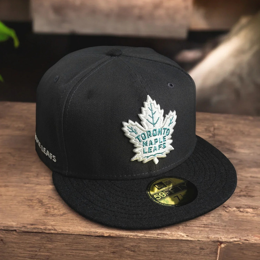 Mũ bóng chày Toronto Maple Leafs 9FORTY A-Frame đen, điều chỉnh size, chống nắng, unisex
