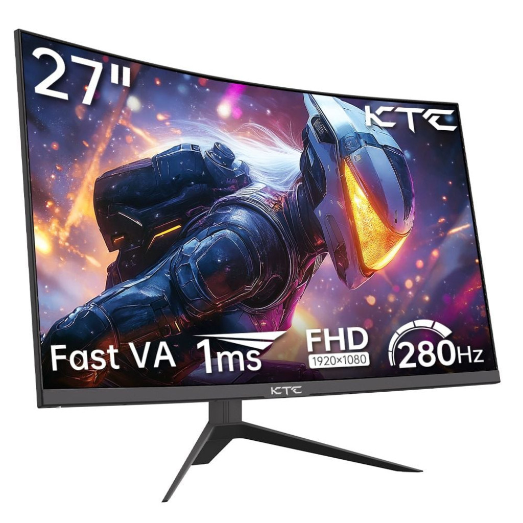 Màn hình cong LCD KTC H27S12Y (27'', VA, 280HZ, 1ms, Cong) - Hàng chính hãng.