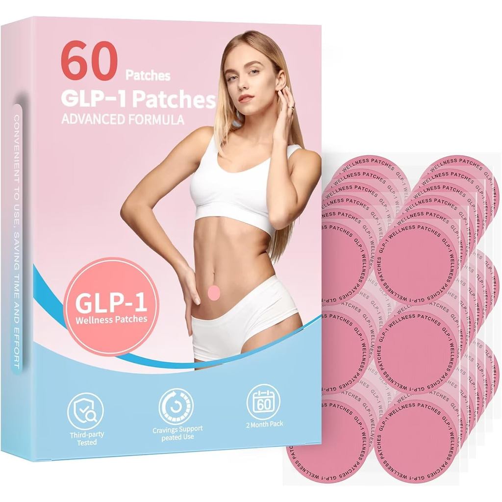 60 Miếng Dán GLP-1 Cho Nữ Và Nam GLP1 Miếng Dán A3