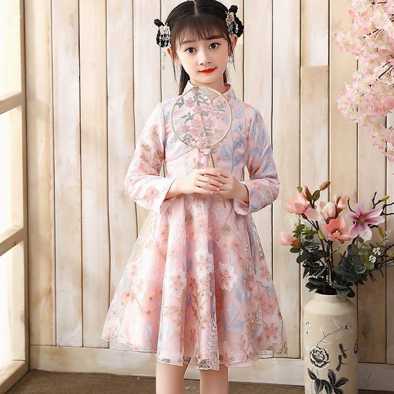 Váy sườn xám bé gái phong cách Trung Quốc mới dành cho trẻ em '❥ ❈ ❈ ❈ ❈ ❈ ❈ ❈ ❈ ❈ ❈ ❈ ❈ ❈ ❈ ❈ ❈ ❈ ❈