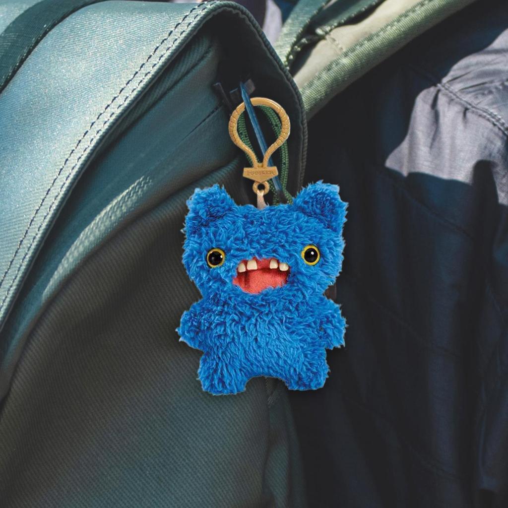 For fuggler Cartoon Plush Keychain Stuffed Ugly Plush Doll Pendant Multi-Functional Pendant Keyring 
