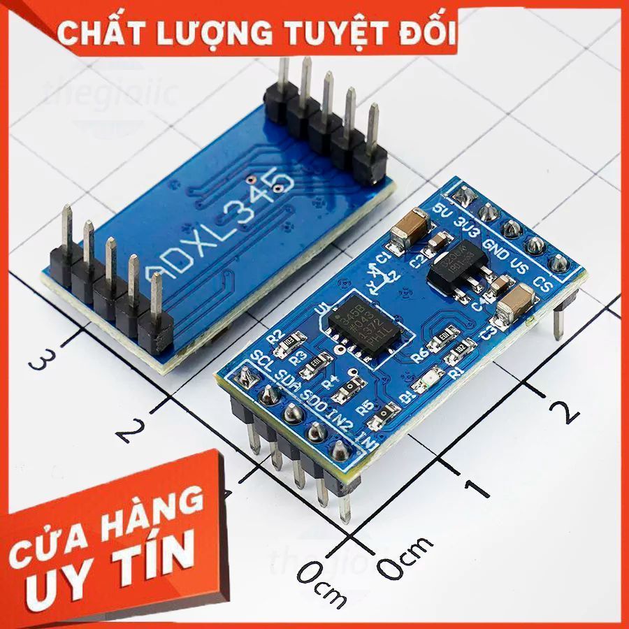 ADXL345 Mạch Cảm Biến Gia Tốc 3 Trục FixLab – Linh Kiện & Sửa Chữa