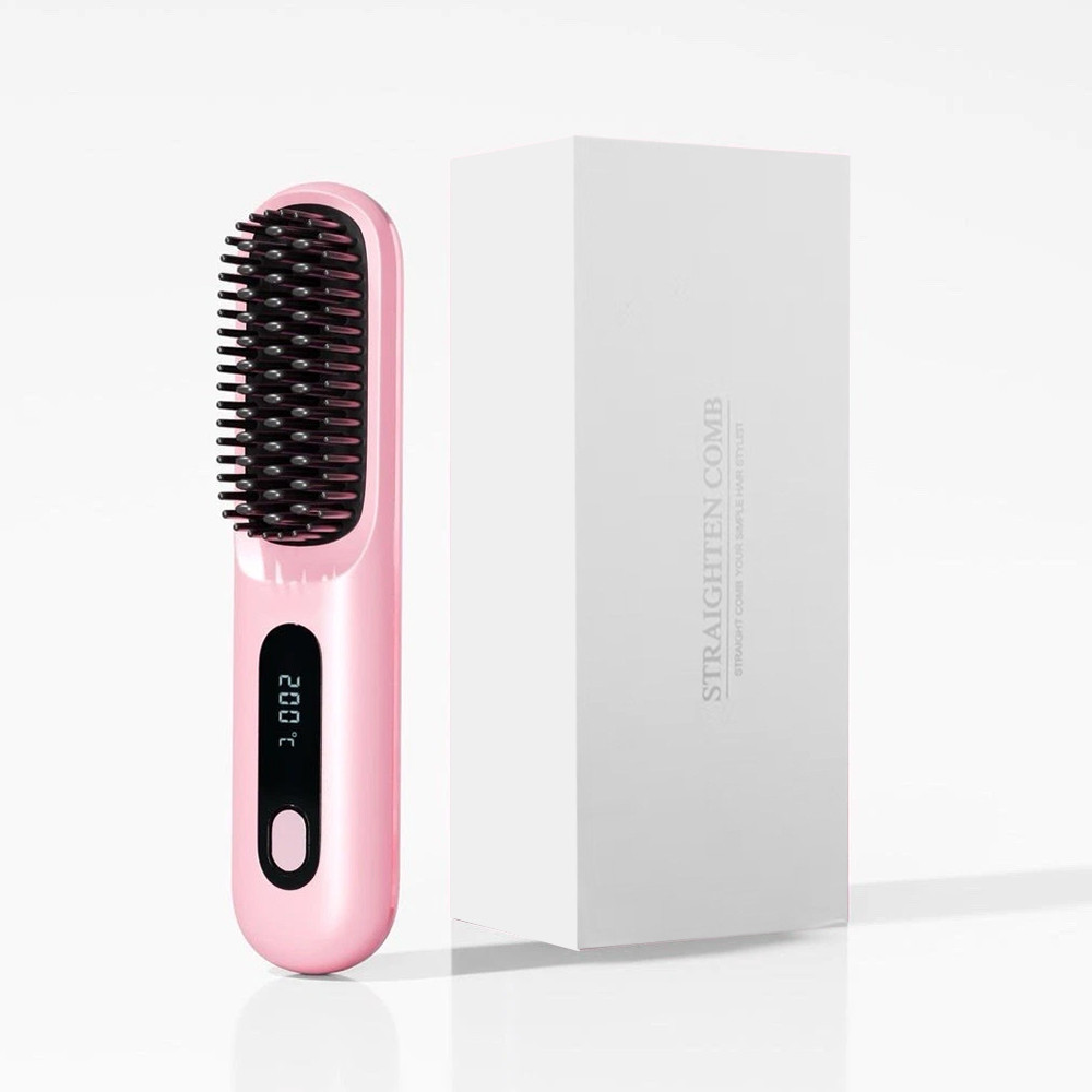 Go Brush Pro Numoya Straightener Rechargeable & Cordless Mini Hair Straightener