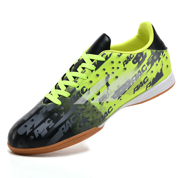 men's soccer shoes high-neck men's soccer shoes Giày bóng đá trẻ em đế bằng, chất liệu da bò
