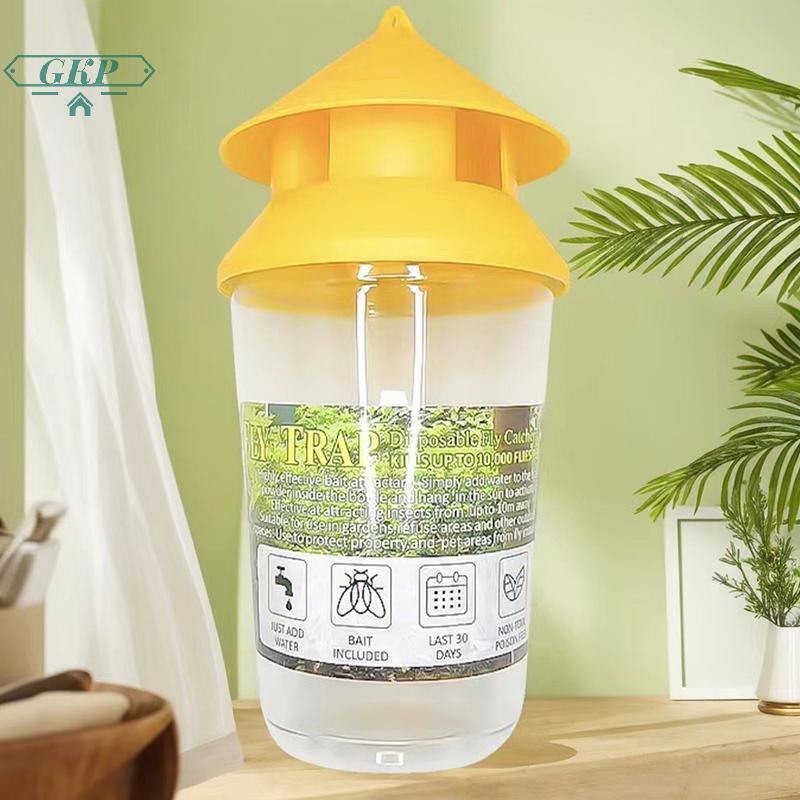 [GKP] Bẫy ruồi trái cây mới Bẫy ruồi bằng nhựa Bẫy Drosophila Chống ruồi Trái cây Ruồi Killer Catche
