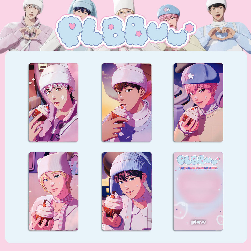 5-8 chiếc PLAVE PLBBU Lomo Cards Hide and Seek 6th Summer TSOTTC Asterum REACH CHO THE STARS Photoca