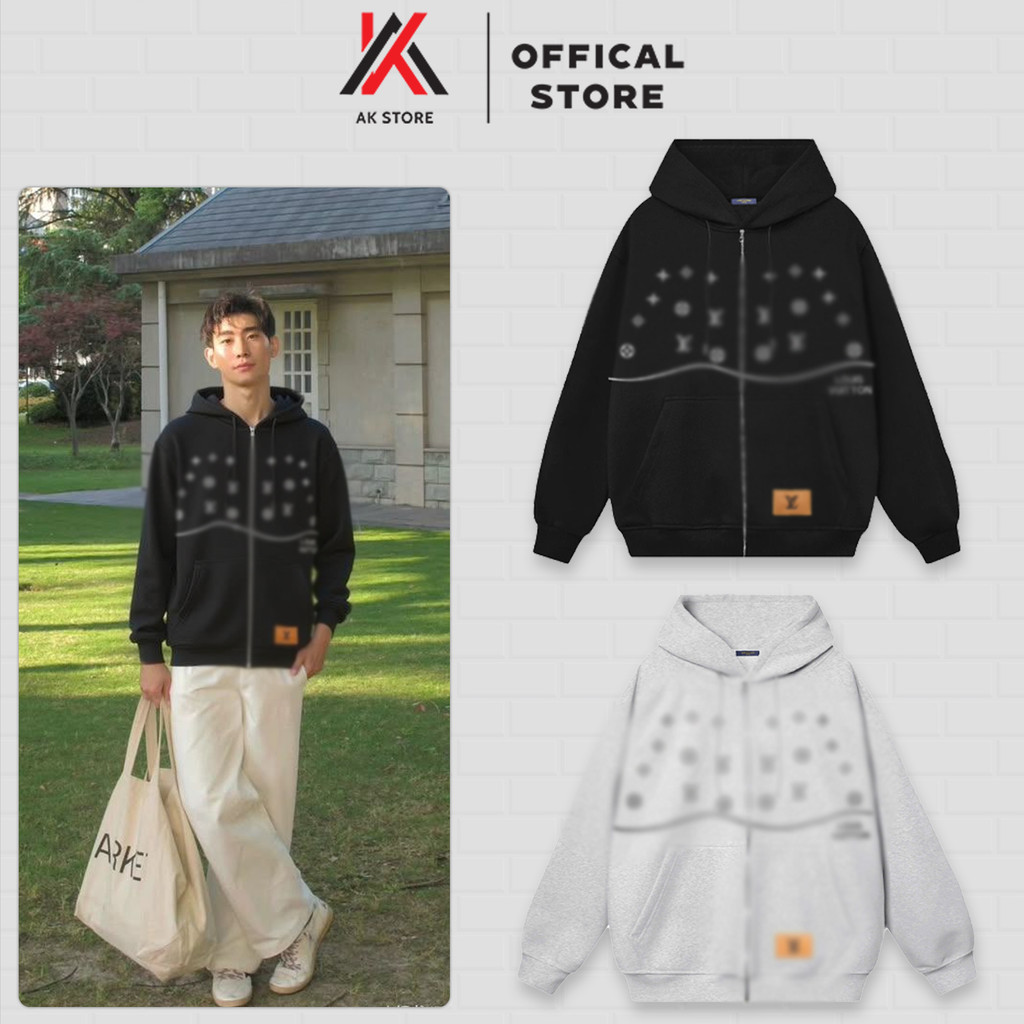 Hoodie Zip Thêu Cực Đẹp - Hoodie Nam Nữ AK STORE