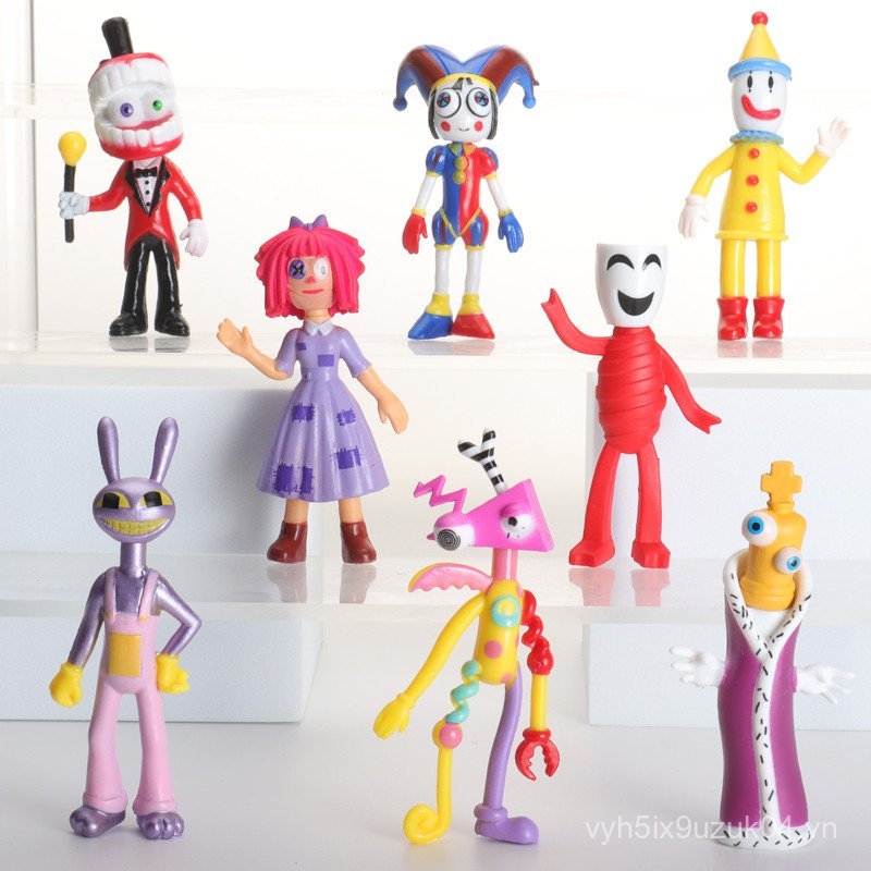 Sản phẩm mới Số ma thuật xiếc Đồ chơi làm bằng tay jax jax Pamoni Joker Hàng hóa Đồ trang trí Búp bê