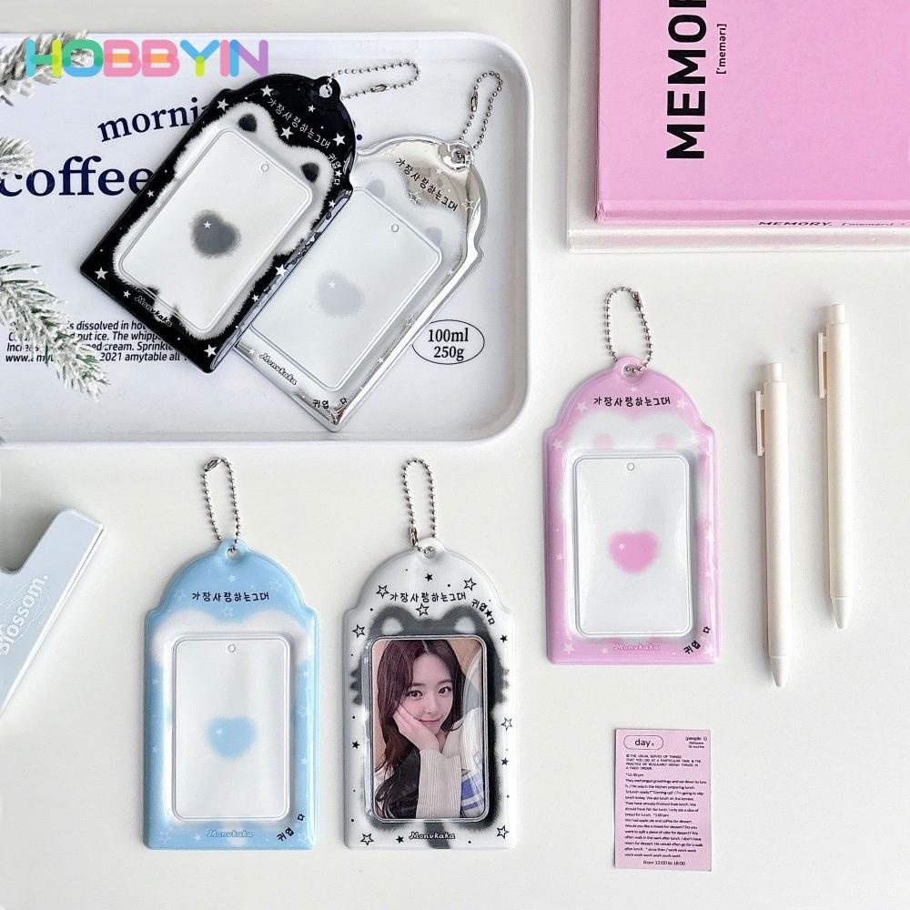 Hộp đựng thẻ ngoại vi HOBBYIN Idol, Hộp đựng thẻ ảnh 3 inch bằng nhựa PVC, Hộp đựng ảnh trang trí ch