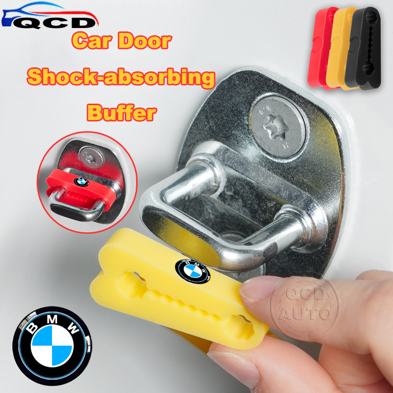 BMW Cửa Ô Tô Chống Sốc Đệm Khóa Xe Bảo Vệ Giảm Chấn Âm Thanh Cho X5 G05 F15 E53 Z4 E89 E85 F20 G26 G