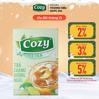  Trà Chanh Hương Nhài Cozy Ice Tea Nước Uống Giải Khát Thanh Lọc Cơ Thể  16 gói x 15gr  