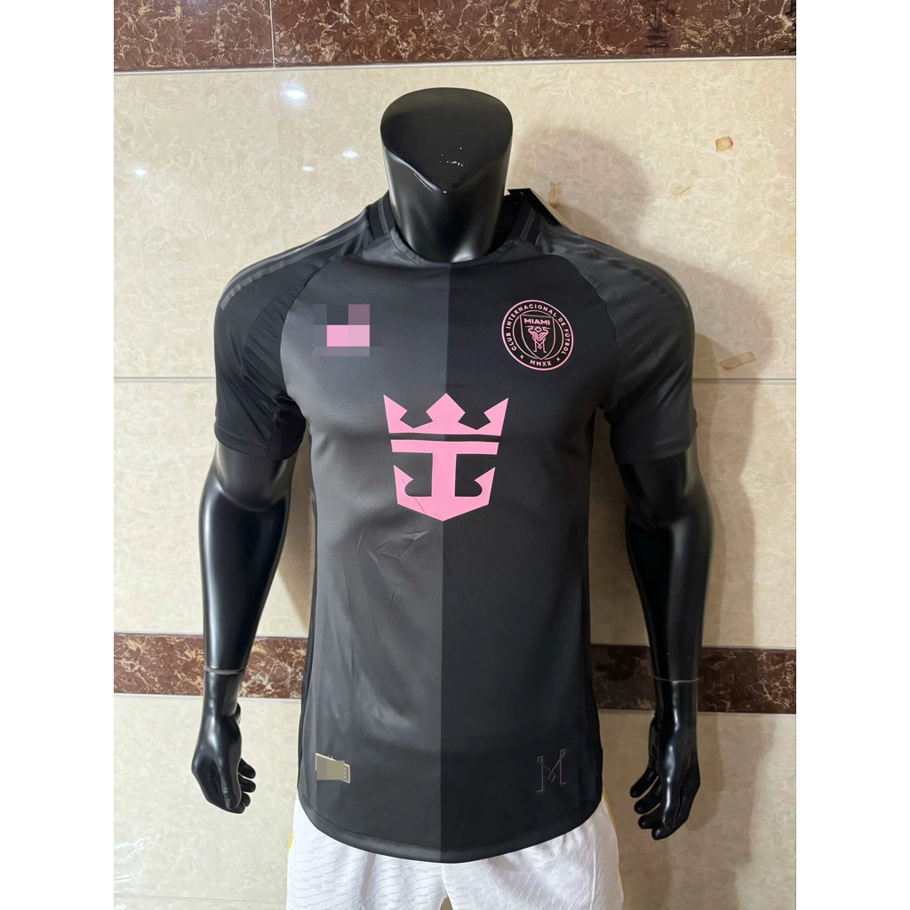 Áo bóng đá sân khách Inter Miami phiên bản 2025-2026, thể thao tay ngắn