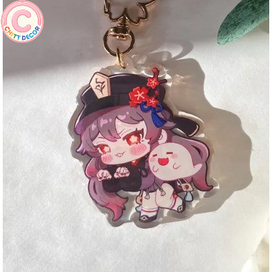 Genshin Impact Acrylic Keychain | Hutao