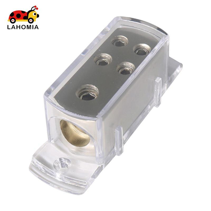 Khối phân phối bộ chia cáp điện / đất 4 chiều 1X 4AWG