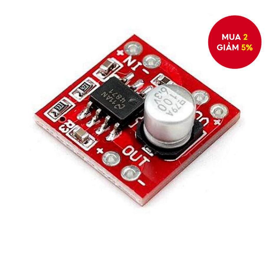 Bảng mạch khuếch đại công suất đơn LM4871, siêu nhỏ, 3W, mô-đun âm thanh công suất DC 3-5V cho loa, 