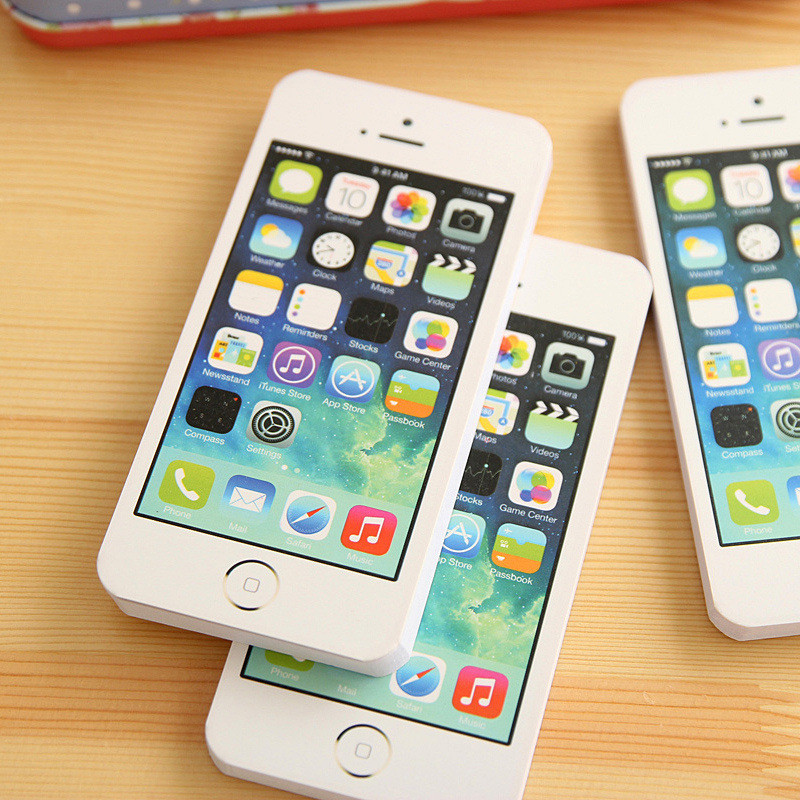 Sáng Tạo Mô Phỏng Notepad 5s Hình Notepad Mini Có Thể Xé Di Động Notepad Văn Phòng Tin Nhắn Note Sin