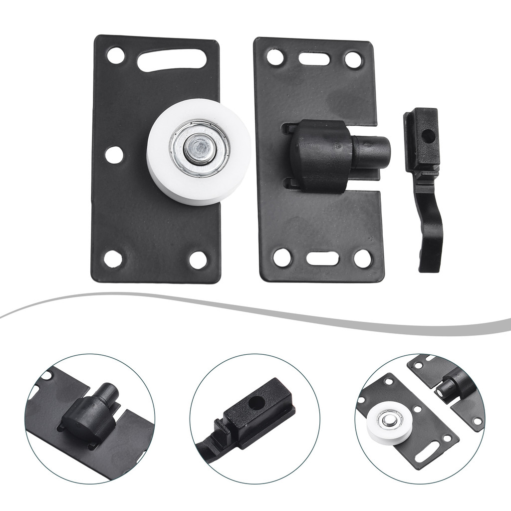 ⭐GROUS⭐Door Rollers Wardrobe Wheels Element Funiture Replacement Runners Sliding