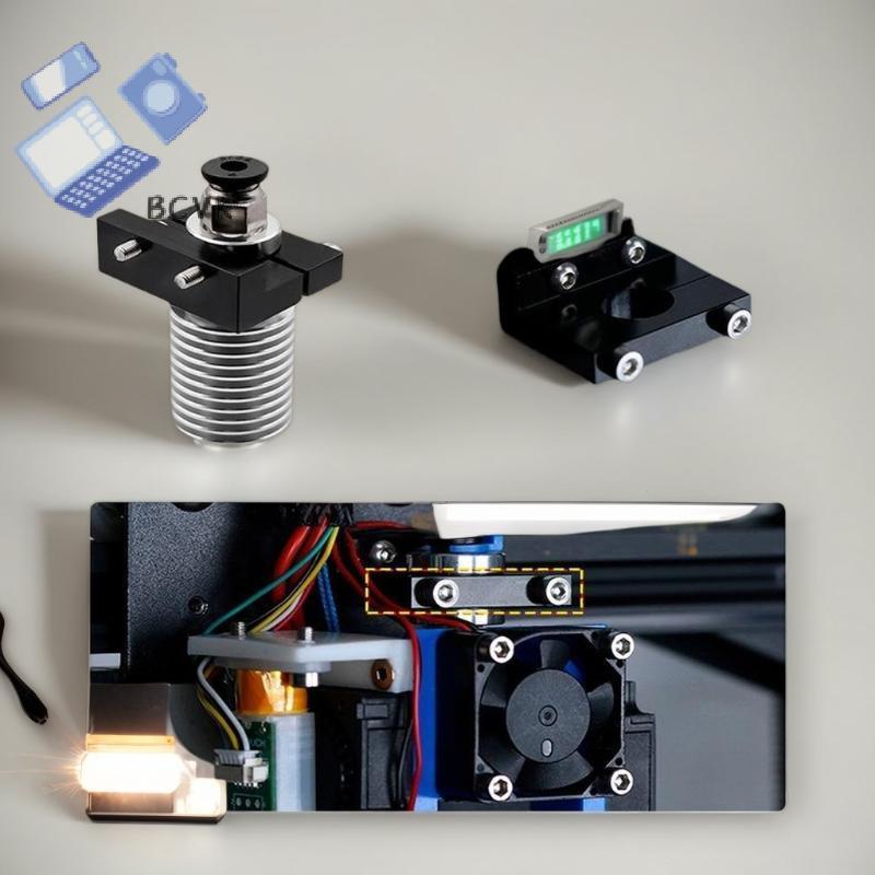 [BCVK] E3-V6 Hotend Khối cố định V6 Giá đỡ tản nhiệt cho phụ kiện máy in 3D Lắp ráp máy đùn tốt