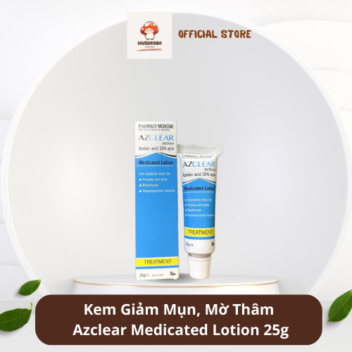 Kem Azclear Action Lotion giảm mụn, mờ thâm 25gr