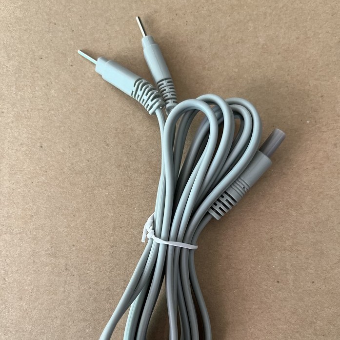 Đầu thẳng tiêu chuẩn an toàn màu xám 4.0 Một cho hai dây điện cực cắm Nhạc cụ điện sáu trong một Daj