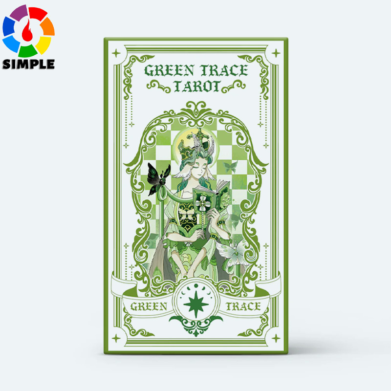 Green Trace Tarot - Story-driven Deck, Mystical Divination