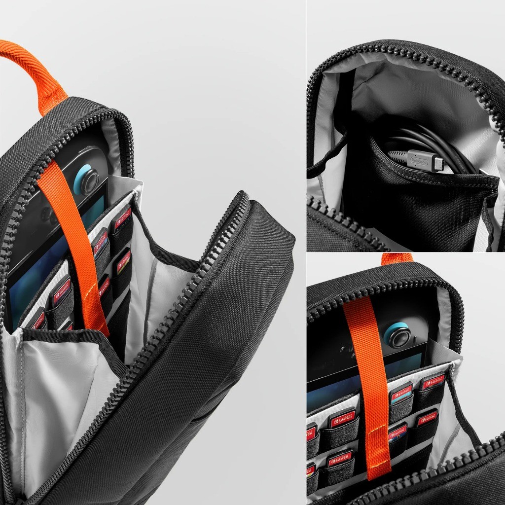 Túi đeo chéo đựng Nintendo Switch 2 Tomtoc (USA) GameOn Sling Bag chống sốc, chống nước, chính hãng | BigBuy360 - bigbuy360.vn
