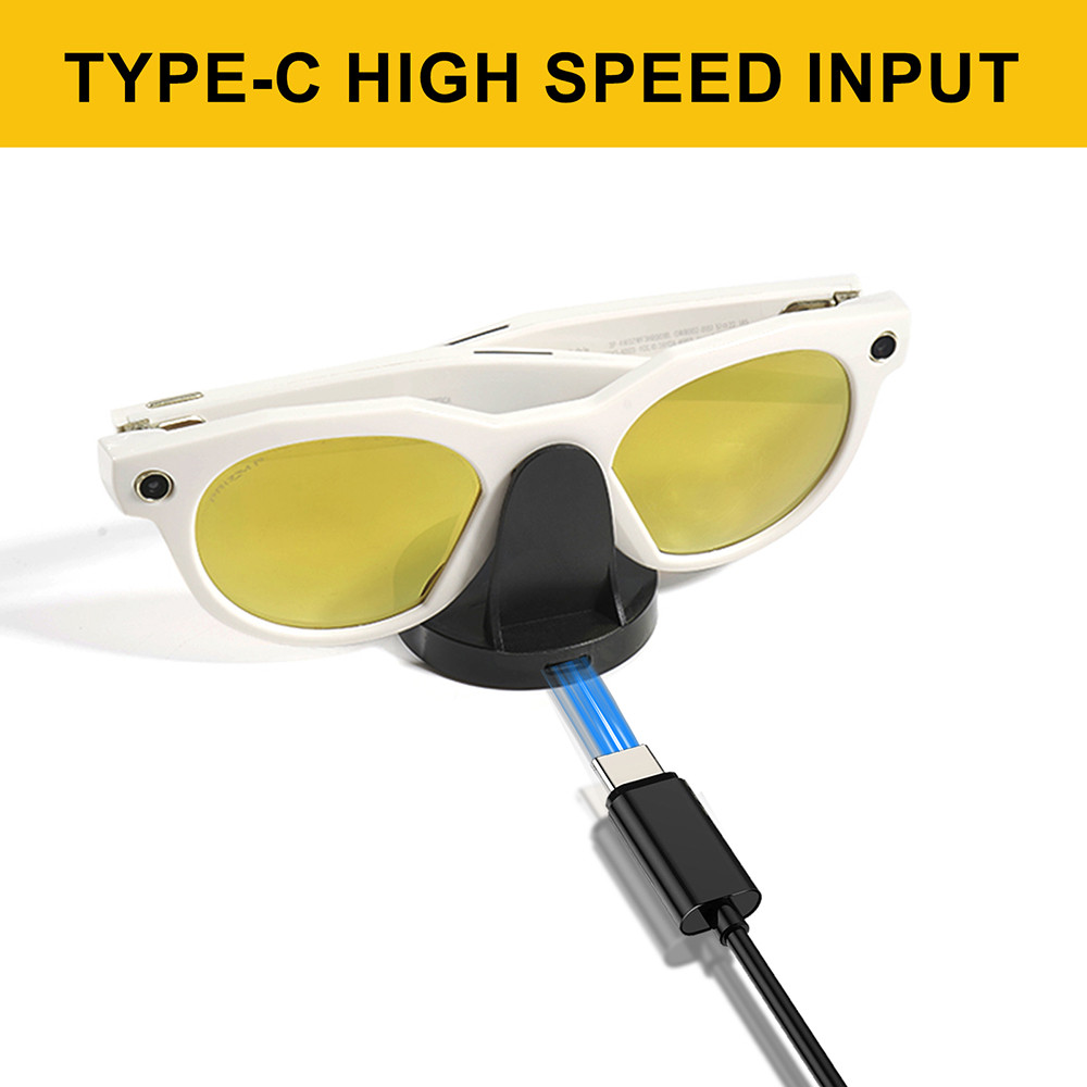 Dành Cho Kính OAKLEY Meta Hstn Đế Sạc Du Lịch MiniPortable Type-C Sạc Giữ