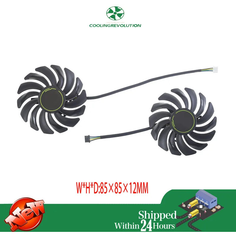PLD09210S12HH 4Pin Quạt Card Đồ Họa RTX2080 RTX2070 Dành Cho MSI GEFORCE RTX 2060 2070 2080 SUPER VE