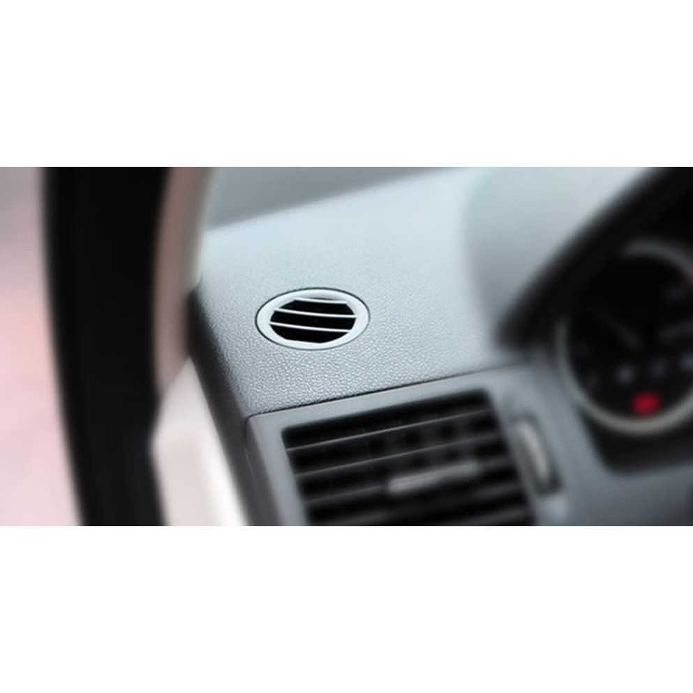 Bảng điều khiển màu đen Bảng điều khiển AC Air Vent Grill Cover Tương thích cho Mercedes Benz W204 C