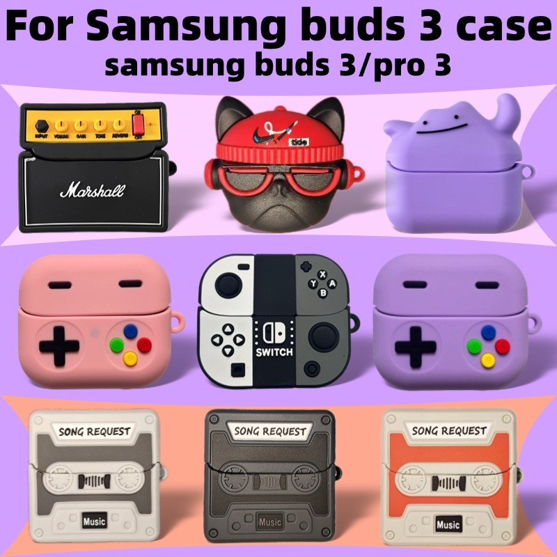 Dành Cho Samsung Galaxy Buds 3 Fe / Buds3 / nụ 3 Pro Vỏ Tai Nghe Chống Sốc Galaxy Buds 3 Pro Vỏ Sili