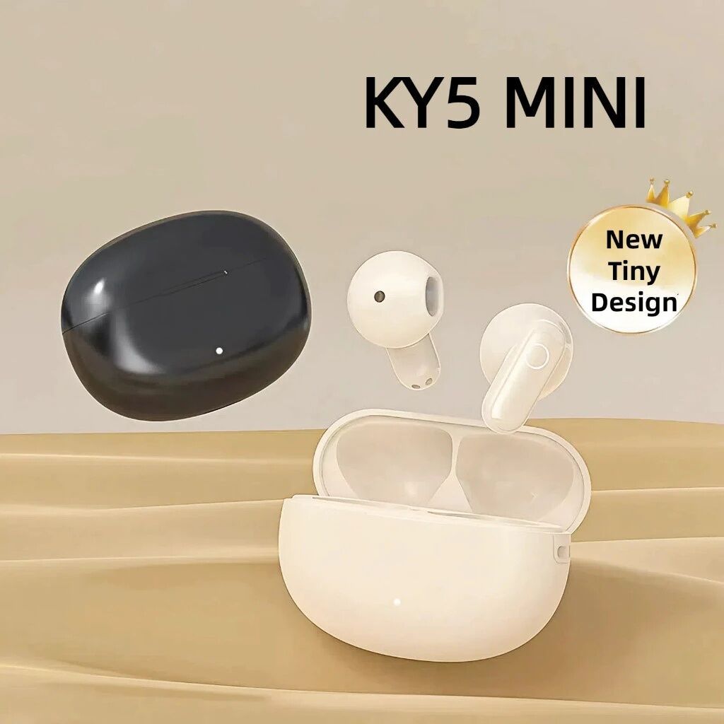 KY5 Tai nghe không dây Bluetooth mini với điều khiển cảm ứng, tai nghe chất lượng cao, giảm tiếng ồn