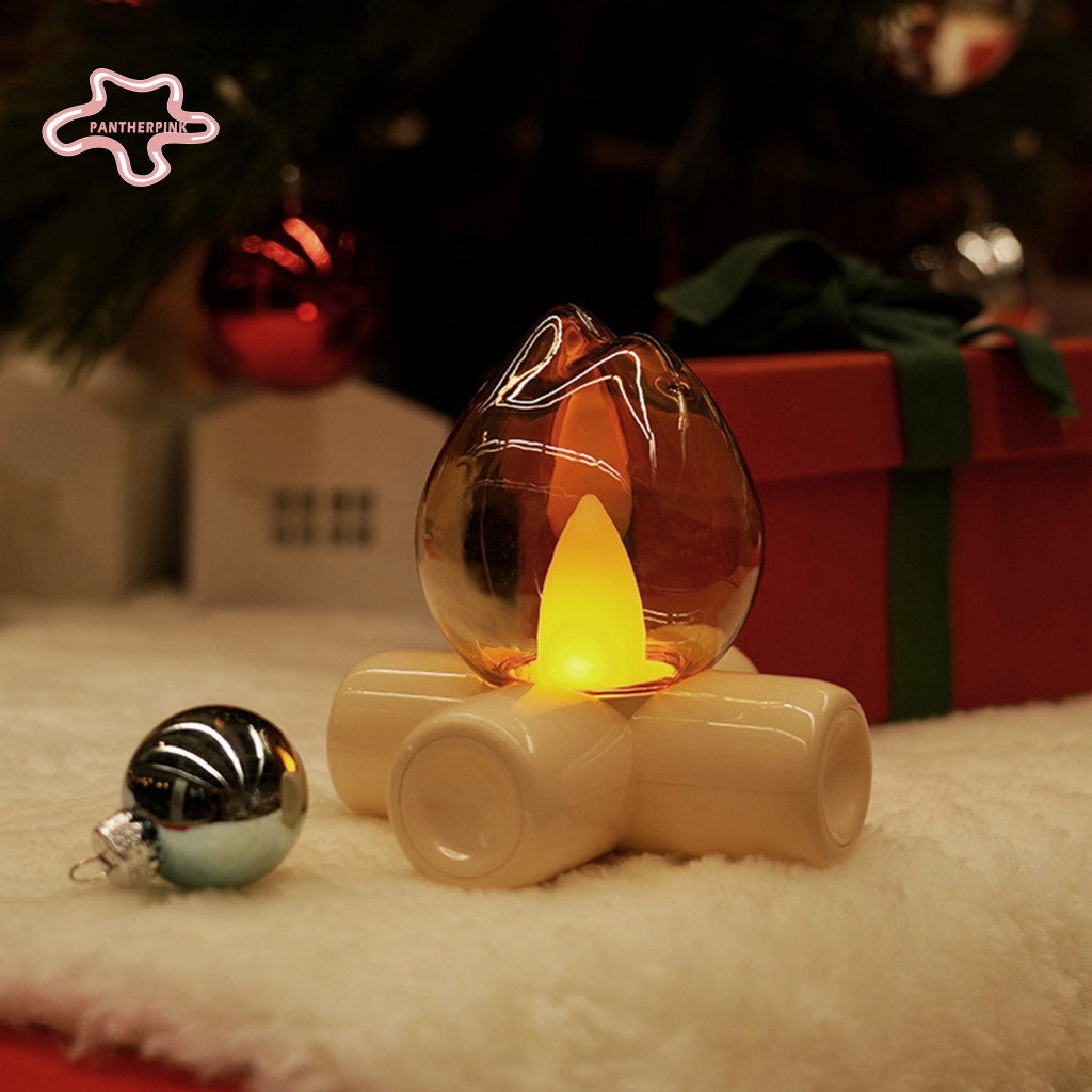 Đèn bàn xung quanh ấm áp với hiệu ứng ngọn lửa Đèn ngọn lửa Usb phong cách cổ điển với hiệu ứng lửa 